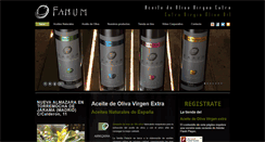 Desktop Screenshot of oleofanum.com